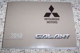 2010 Mitsubishi Galant Owner's Manual