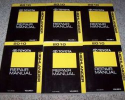 2010 Toyota Highlander Service Manual
