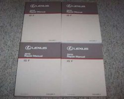 2010 Lexus ISF Service Manual
