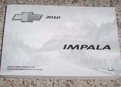 2010 Chevrolet Impala Owner's Manual