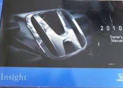 2010 Honda Insight Owner's Manual