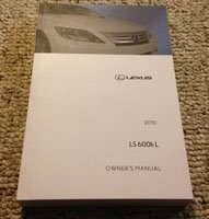2010 Lexus LS600h L Owner's Manual