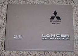 2010 Mitsubishi Lancer Sportback Owner's Manual