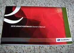 2010 Subaru Legacy & Outback Owner's Manual