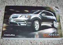 2010 Acura MDX Owner's Manual