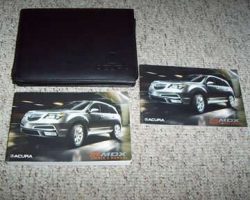 2010 Acura MDX Owner's Manual Set