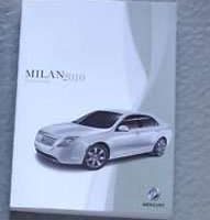 2010 Mercury Milan Owner's Manual