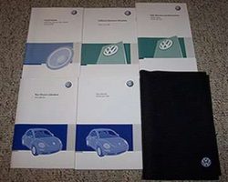 2010 Volkswagen New Beetle Owner's Manual Set