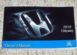 2010 Honda Odyssey Owner's Manual