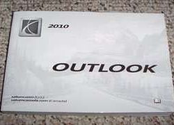 2010 Saturn Outlook Owner's Manual