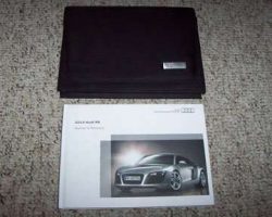 2010 Audi R8 Owner's Manual Set