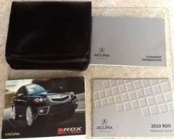 2010 Acura RDX Owner's Manual Set