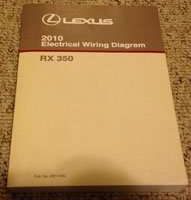2010 Lexus RX350 Electrical Wiring Diagram Manual