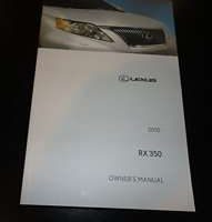 2010 Lexus RX350 Owner's Manual
