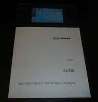 2010 Lexus RX350 Navigation System Owner's Manual