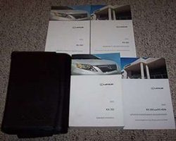 2010 Lexus RX350 Owner's Manual Set