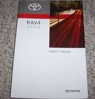 2010 Toyota Rav4 Owner's Manual