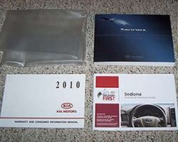 2010 Kia Sedona Owner's Manual Set