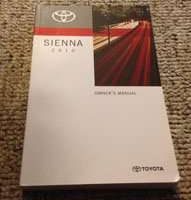 2010 Toyota Sienna Owner's Manual