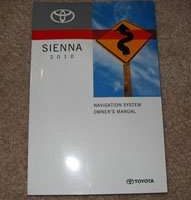 2010 Toyota Sienna Navigation System Owner's Manual