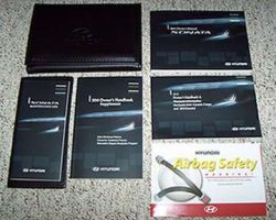 2010 Hyundai Sonata Owner's Manual Set