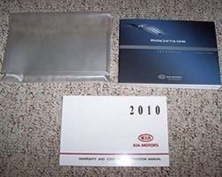 2010 Kia Sportage Owner's Manual Set