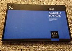 2010 Scion tC Owner's Manual