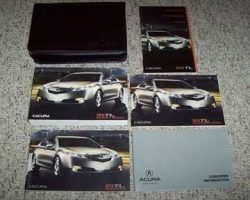 2010 Acura TL Owner's Manual Set