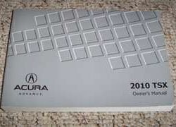 2010 Acura TSX Owner's Manual