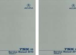 2010 Acura TSX V6 Service Manual