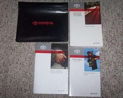 2010 Toyota Tacoma Owner Operator User Guide Manual Set