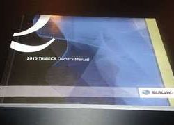 2010 Subaru Tribeca Owner's Manual