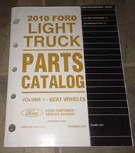 2010 Mercury Mountaineer Parts Catalog