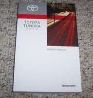 2010 Toyota Tundra Owner's Manual