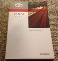 2010 Toyota Venza Owner's Manual