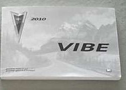 2010 Pontiac Vibe Owner's Manual