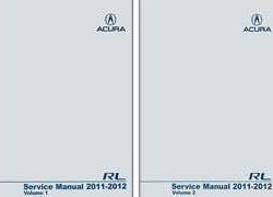 2012 Acura RL Service Manual