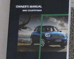 2011 Mini Countryman Owner's Manual
