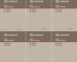 2011 Lexus IS250C & IS350C Service Manual