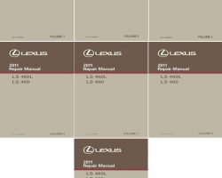 2011 Lexus LS460L & LS460 Service Manual