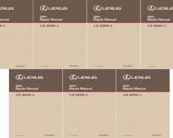2011 Lexus LS600h L Service Manual
