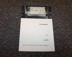 2011 Lexus LX570 Navigation System Owner's Manual