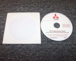 2011 Mitsubishi Eclipse & Eclipse Sypder Service Manual CD