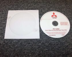 2011 Mitsubishi Galant Service Manual CD