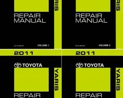 2011 Toyota Yaris Service Repair Manual