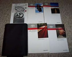 2011 Toyota 4Runner Owner's Manual Set