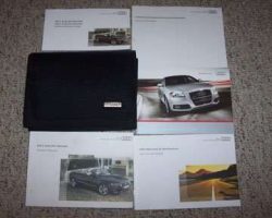 2011 Audi A5 Cabriolet Owner Operator User Guide Manual Set