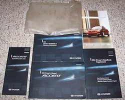 2011 Hyundai Accent Owner's Manual Set