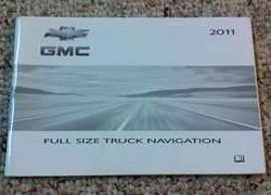 2011 Chevrolet Silverado Navigation System Owner's Manual