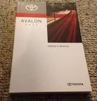 2011 Toyota Avalon Owner Operator User Guide Manual
